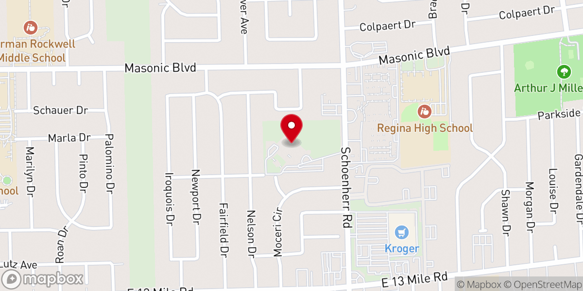 Map showing location of Life Application Ministries