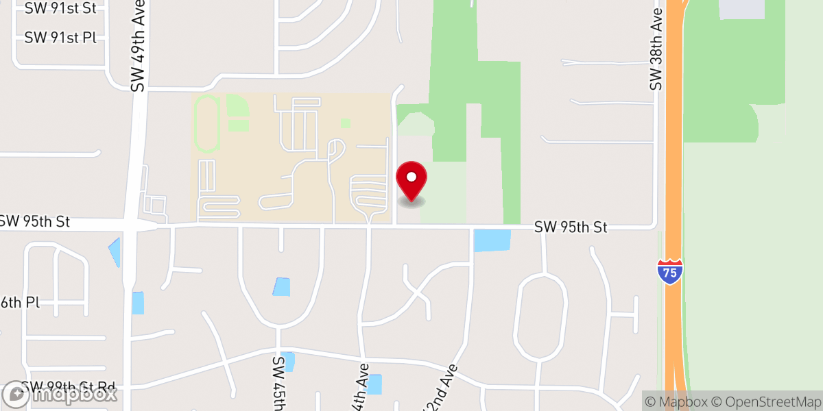 Map showing location of Church of Family Ministries