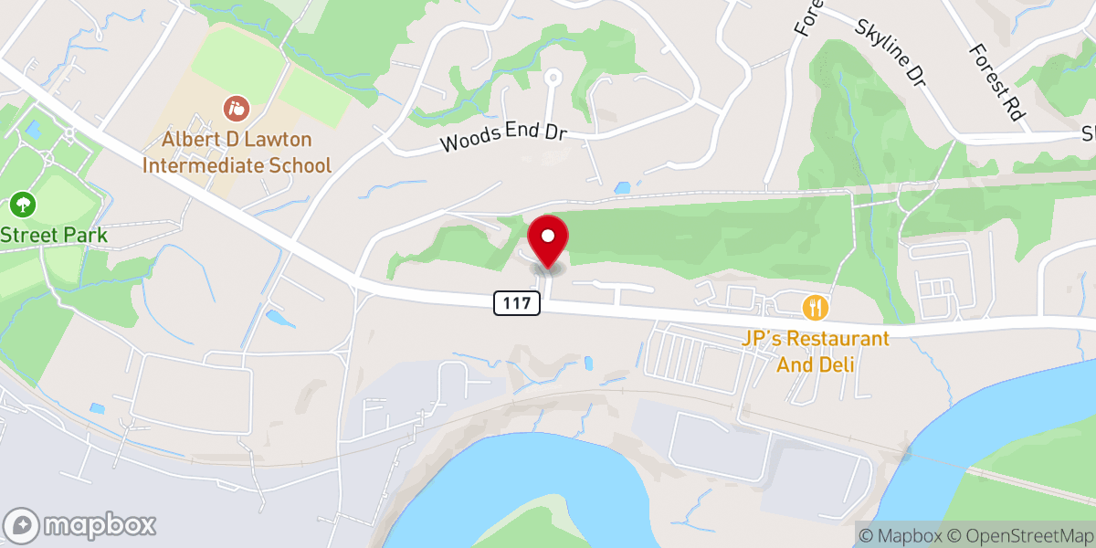 Map showing location of The Place of Refreshing Inc