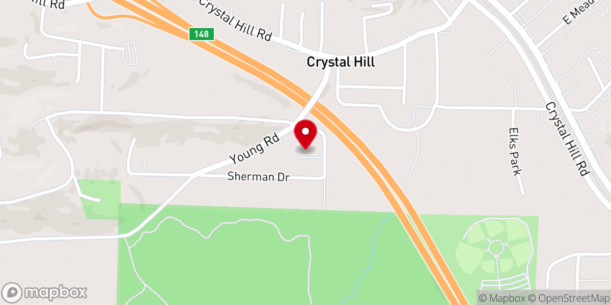Map showing location of Northside Church
