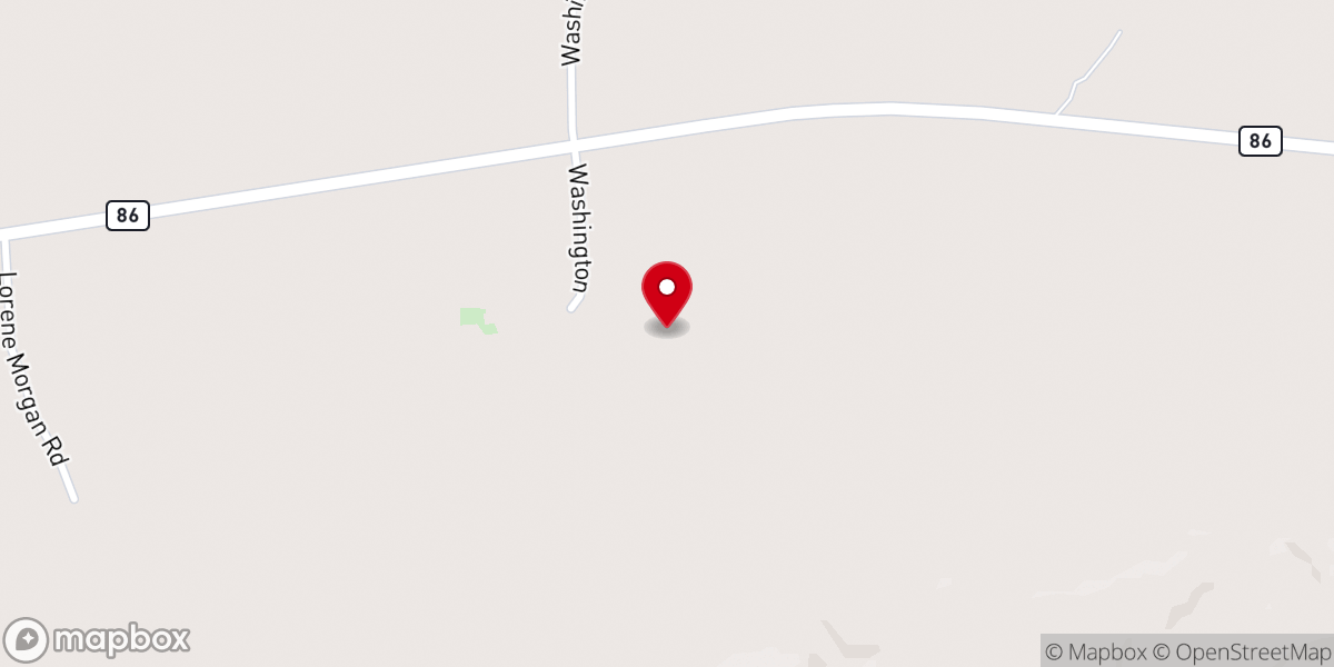 Map showing location of New Cumberland Church