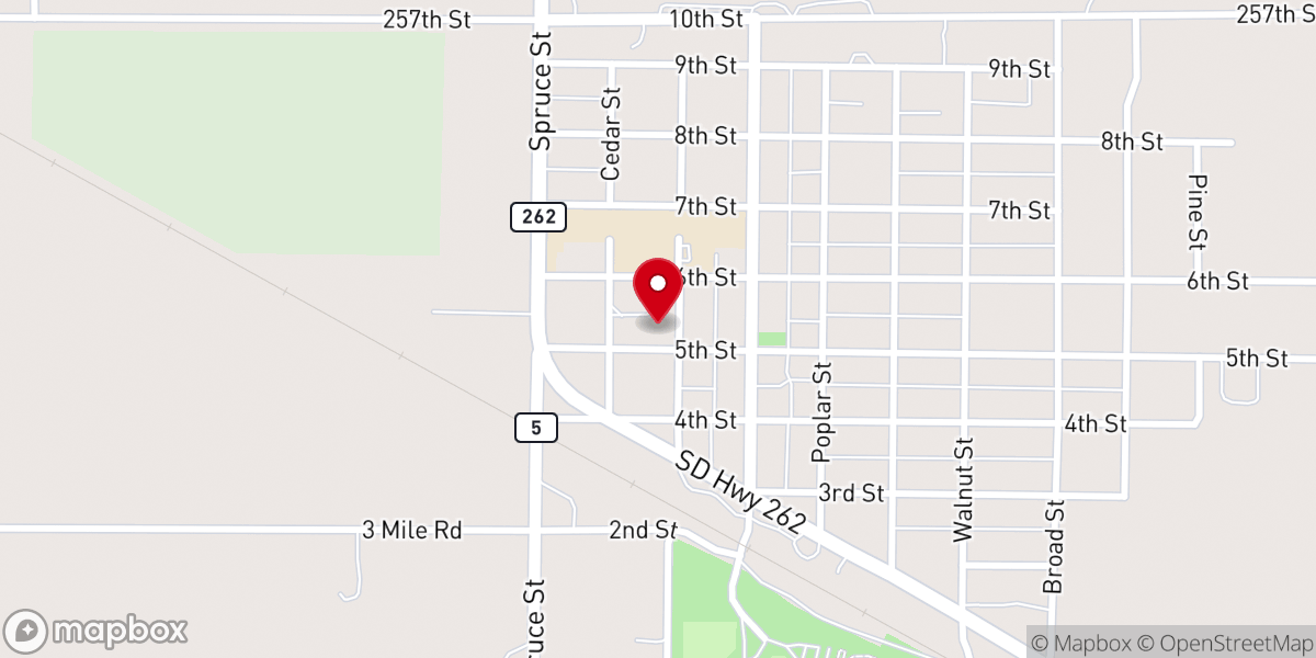 Map showing location of St Mary of Mercy