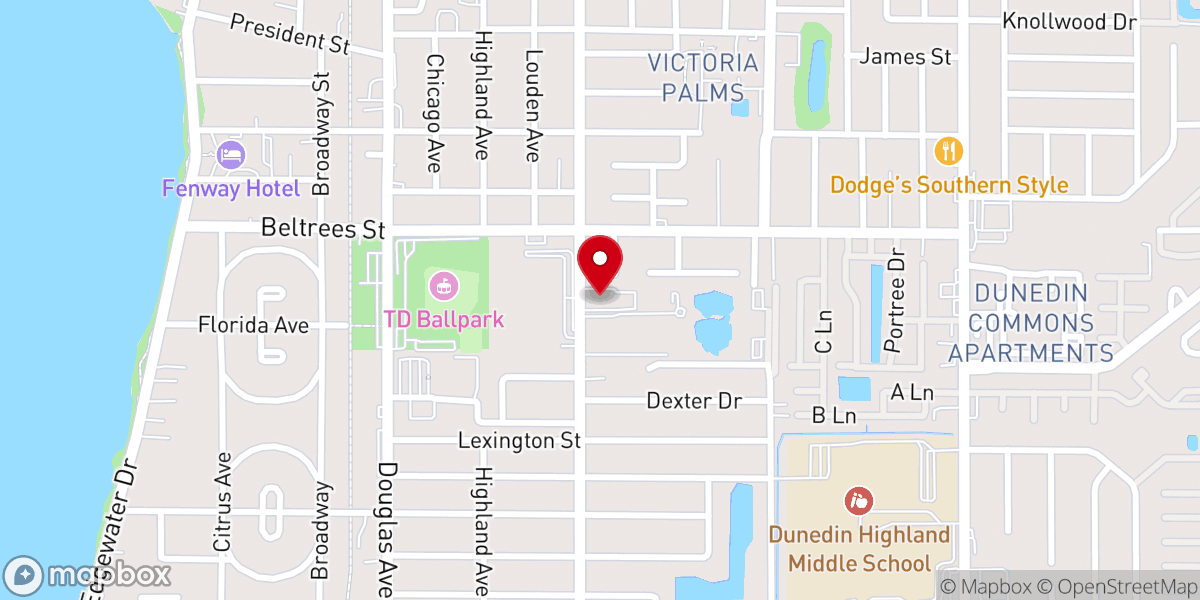 Map showing location of Gold Street Garden Church