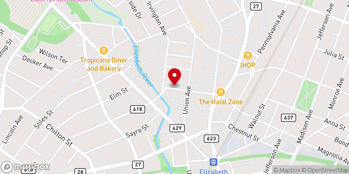 Map showing location of CEA Church of God