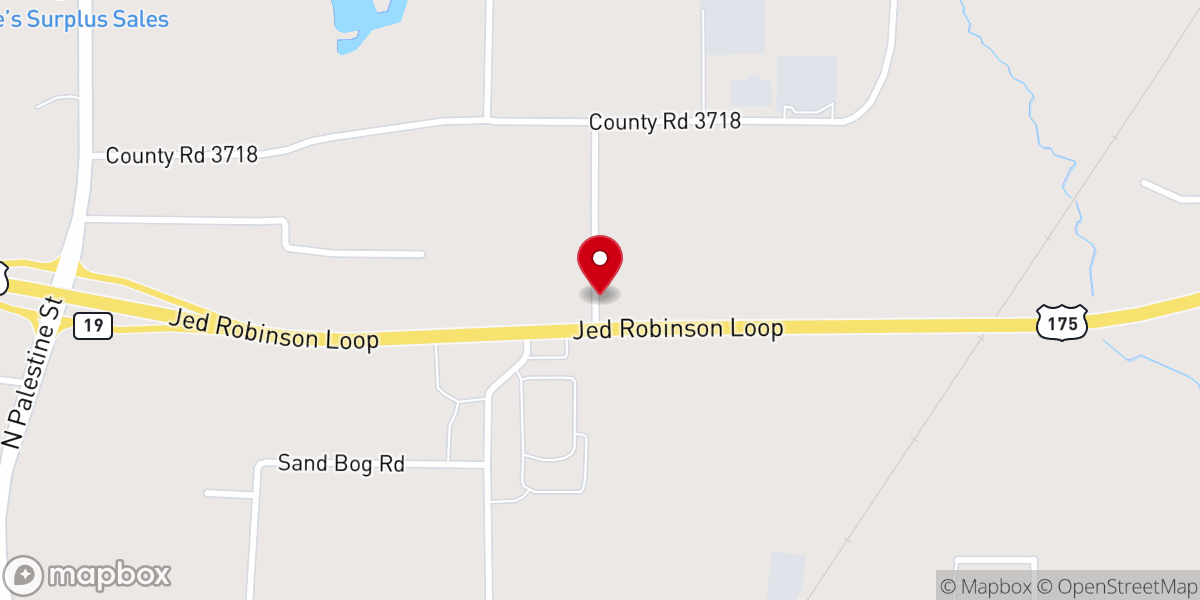 Map showing location of Central Church of Christ