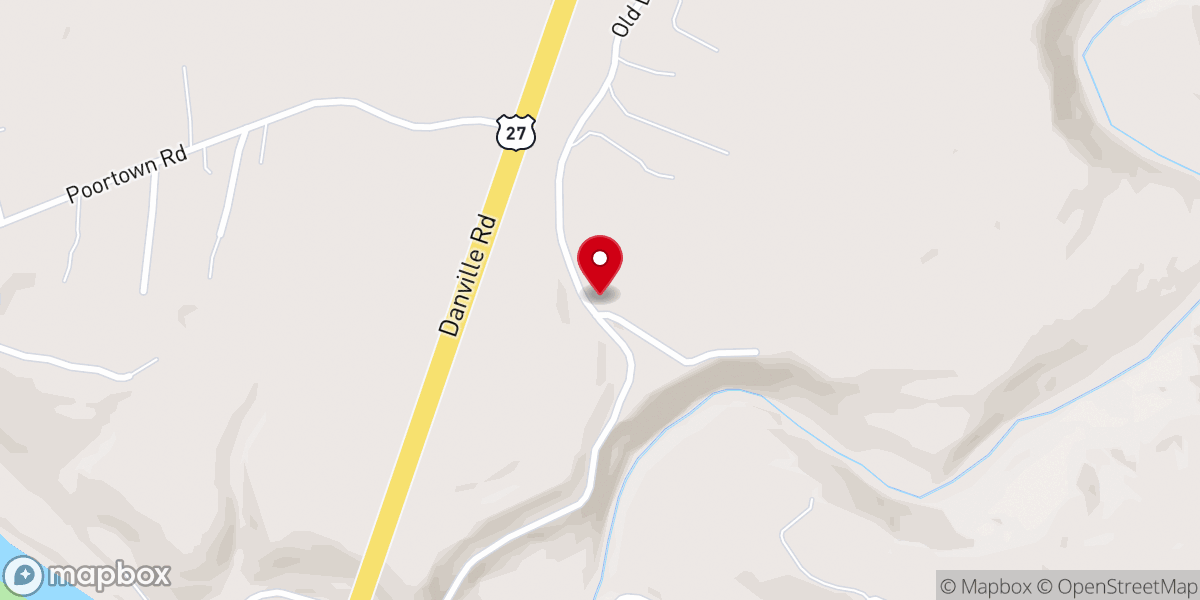 Map showing location of Scotts Grove Church