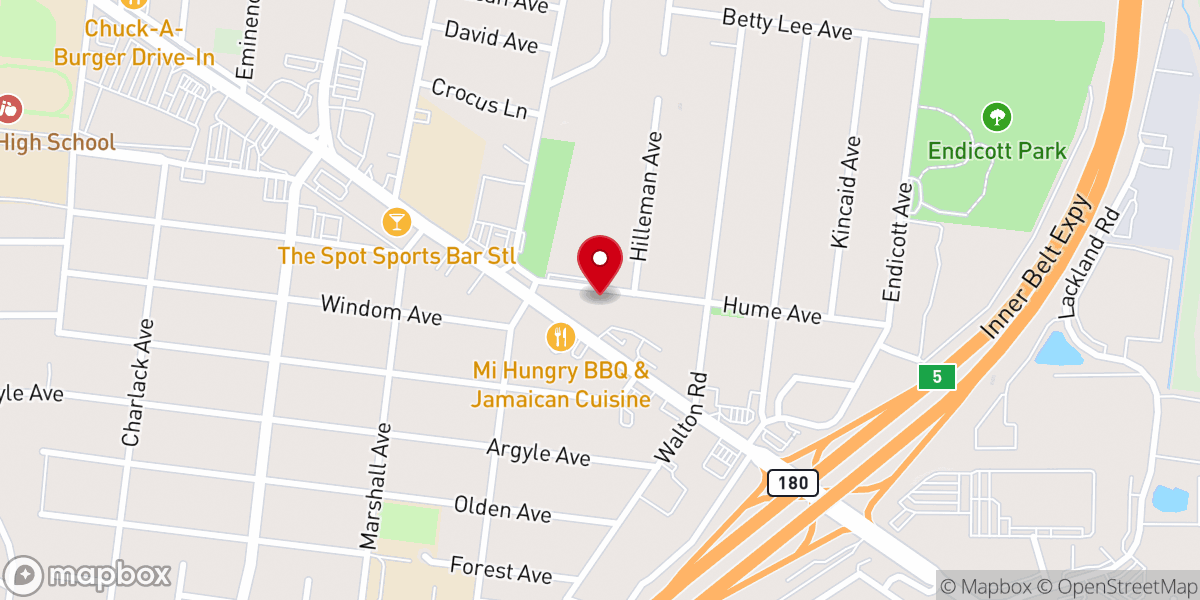 Map showing location of City Lights Church