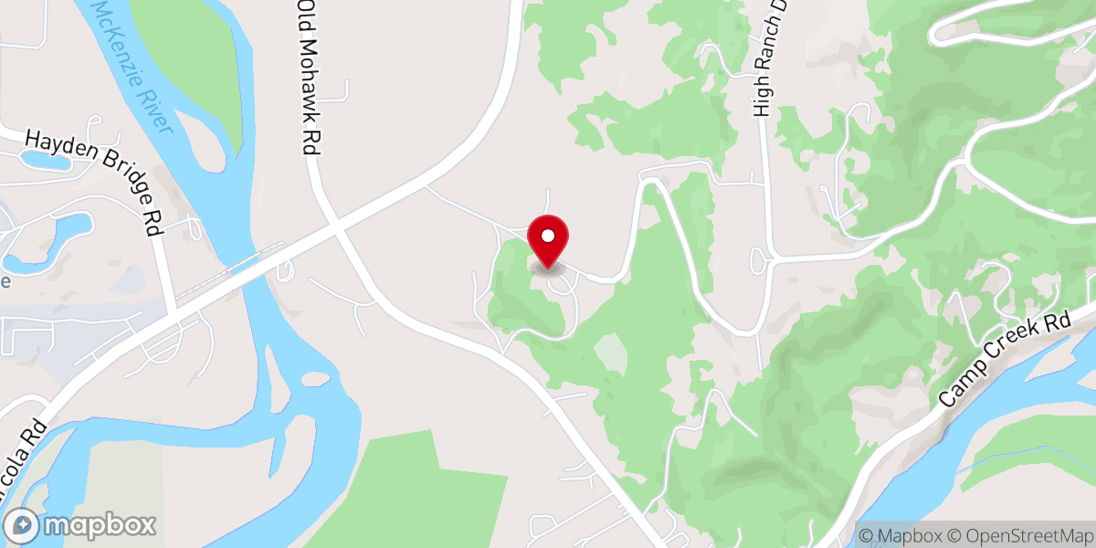 Map showing location of New Song Christian Fellowship