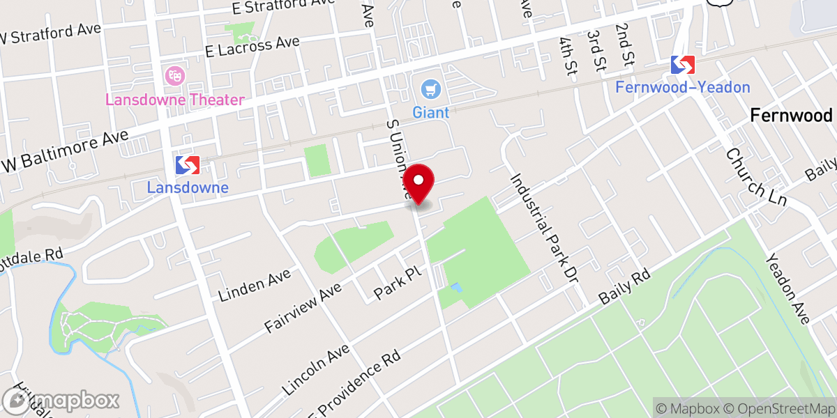 Map showing location of CareView Community Church
