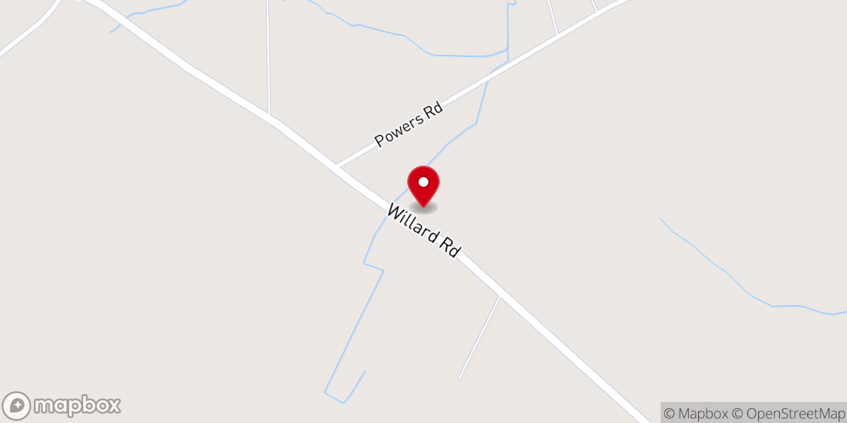 Map showing location of Newkirk Chapel Missionary Baptist