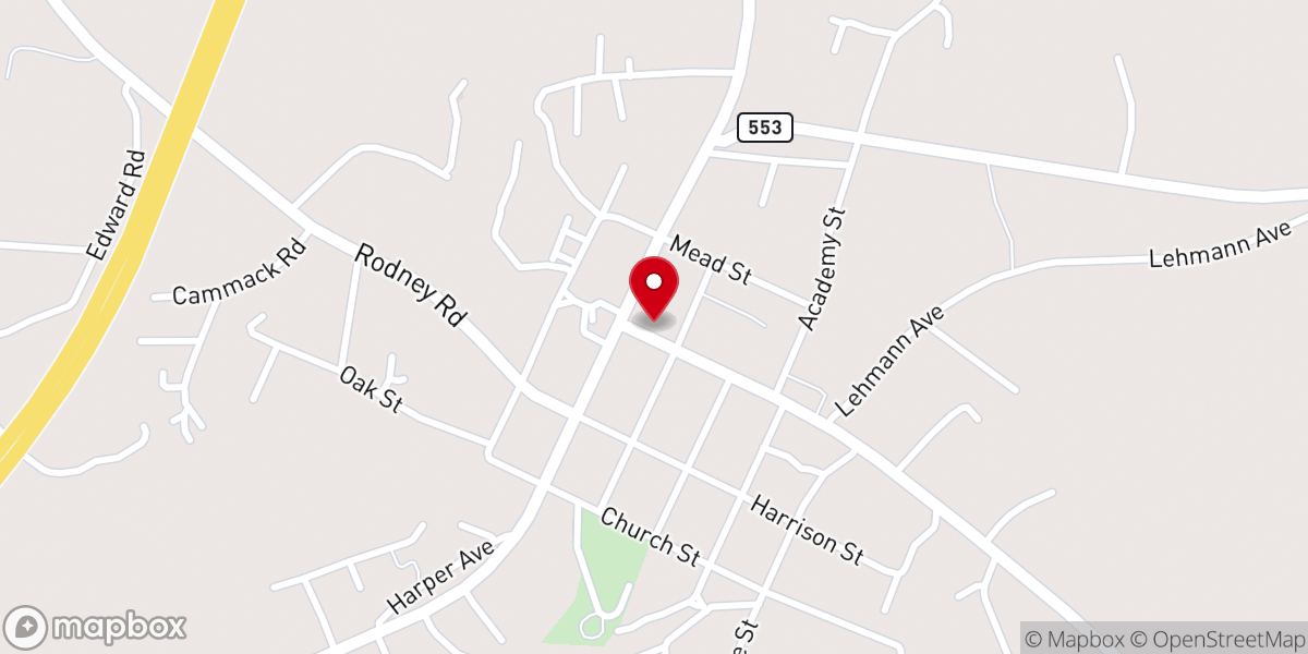 Map showing location of The XChange