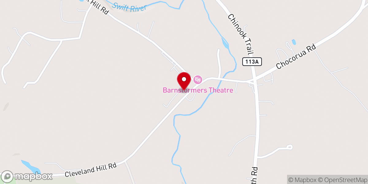 Map showing location of Tamworth Congregational Church