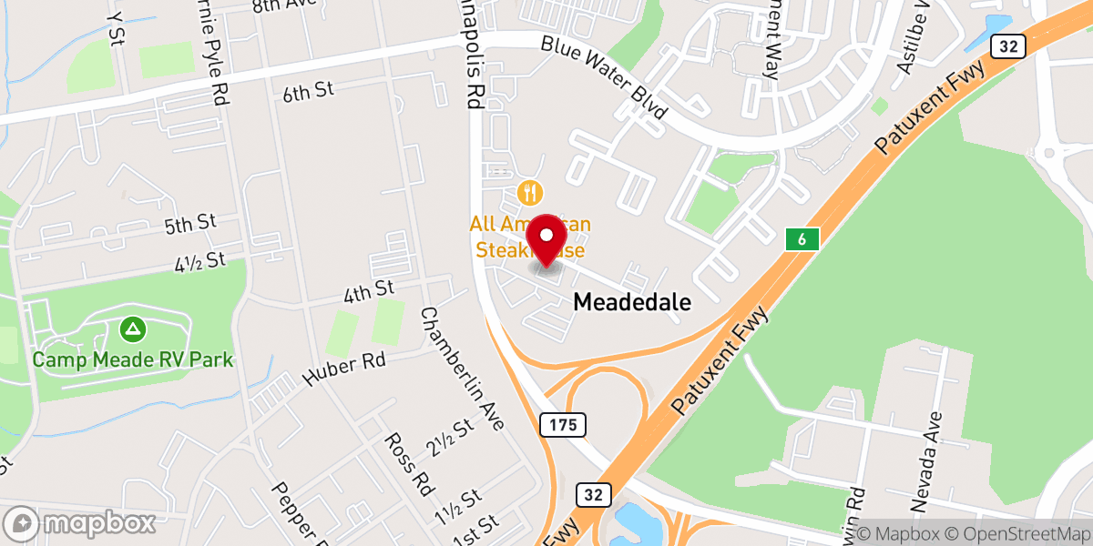 Map showing location of Korean Seventh Day Adventist Church