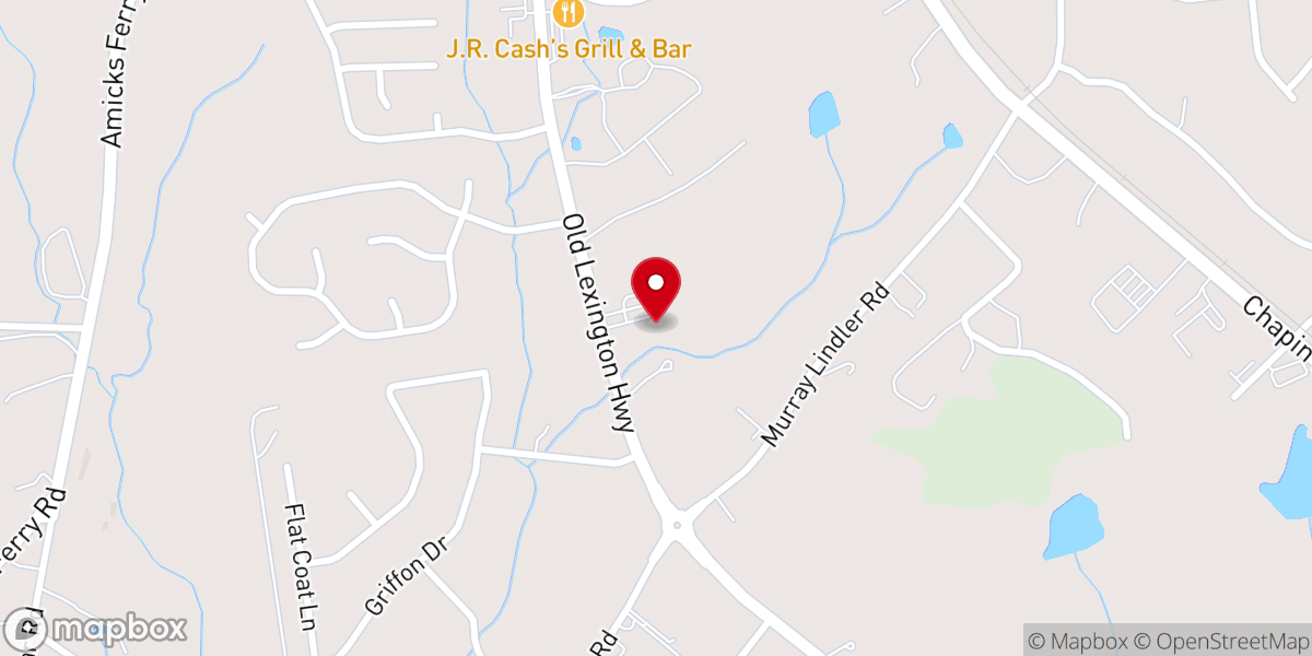 Map showing location of St. Francis of Assisi Episcopal Church