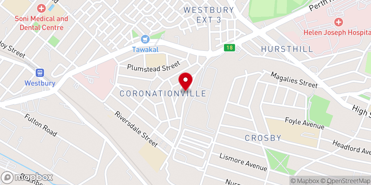 Map showing location of Methodist Care