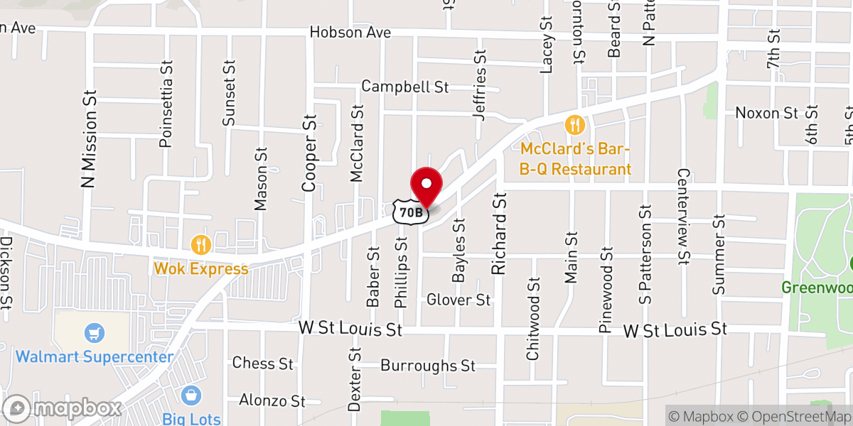 Map showing location of Addiction Free Ministry Inc