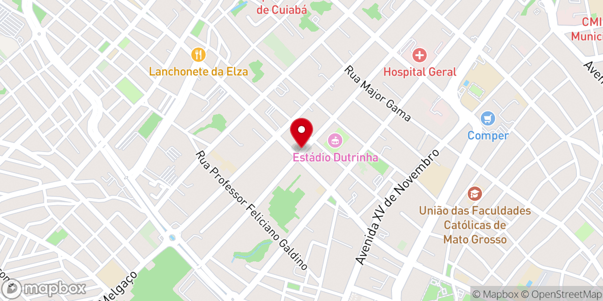 Map showing location of Igreja Batista Nacional - Porto