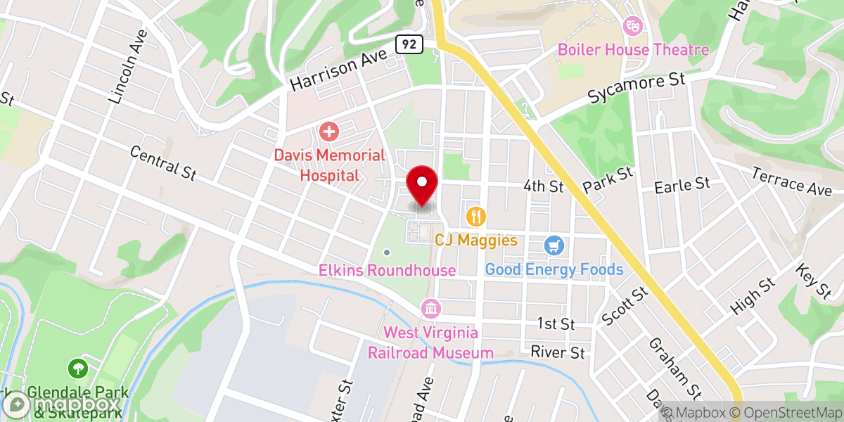 Map showing location of Summit Family Center