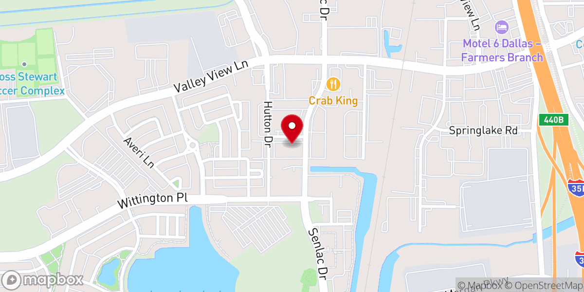 Map showing location of Journey of Faith Church