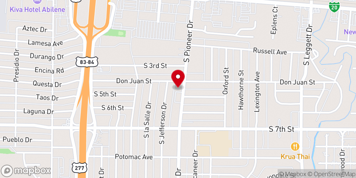 Map showing location of Westgate Church of Christ