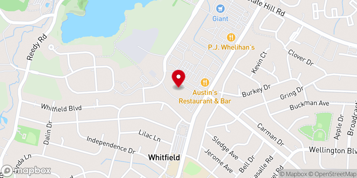 Map showing location of GT Church