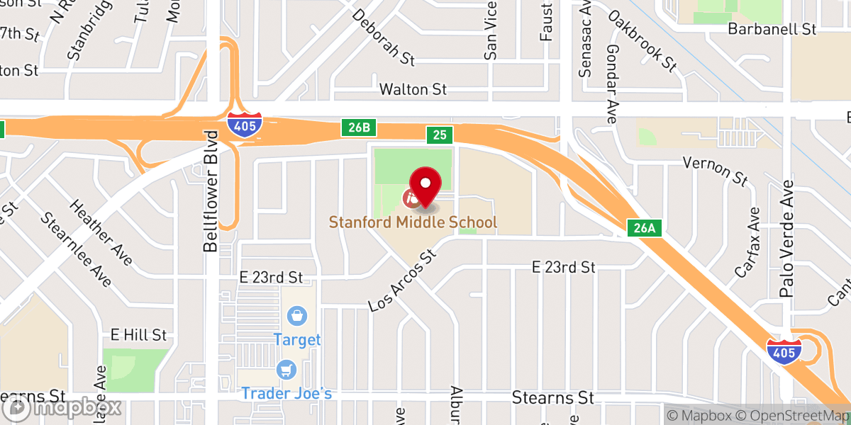 Map showing location of Cell Church Consulting International