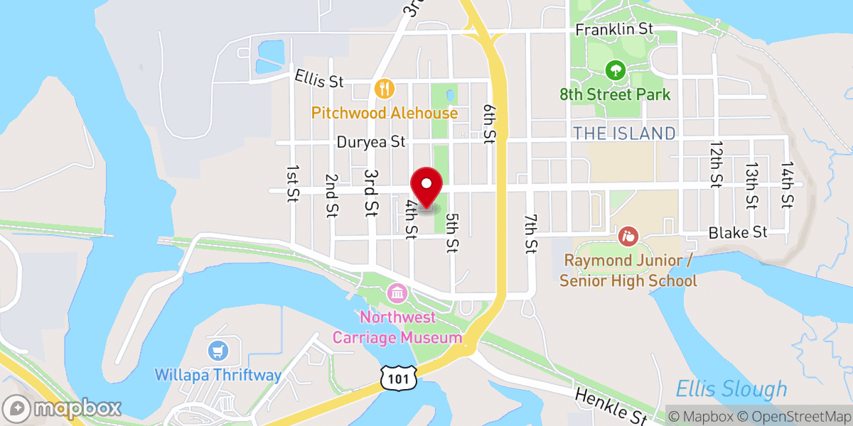Map showing location of New Life Church