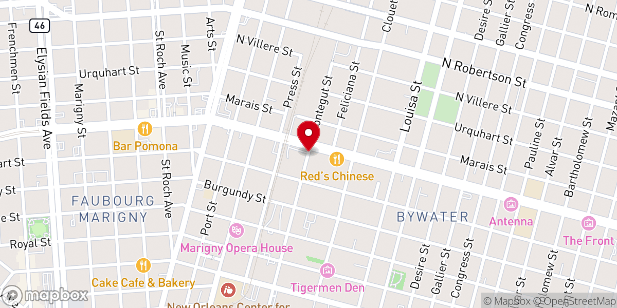Map showing location of Sole Star Church