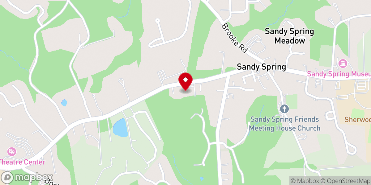 Map showing location of Sharp Street United Methodist Church
