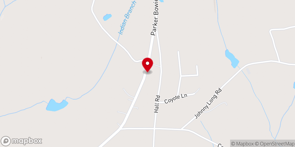 Map showing location of Calvary Baptist Temple