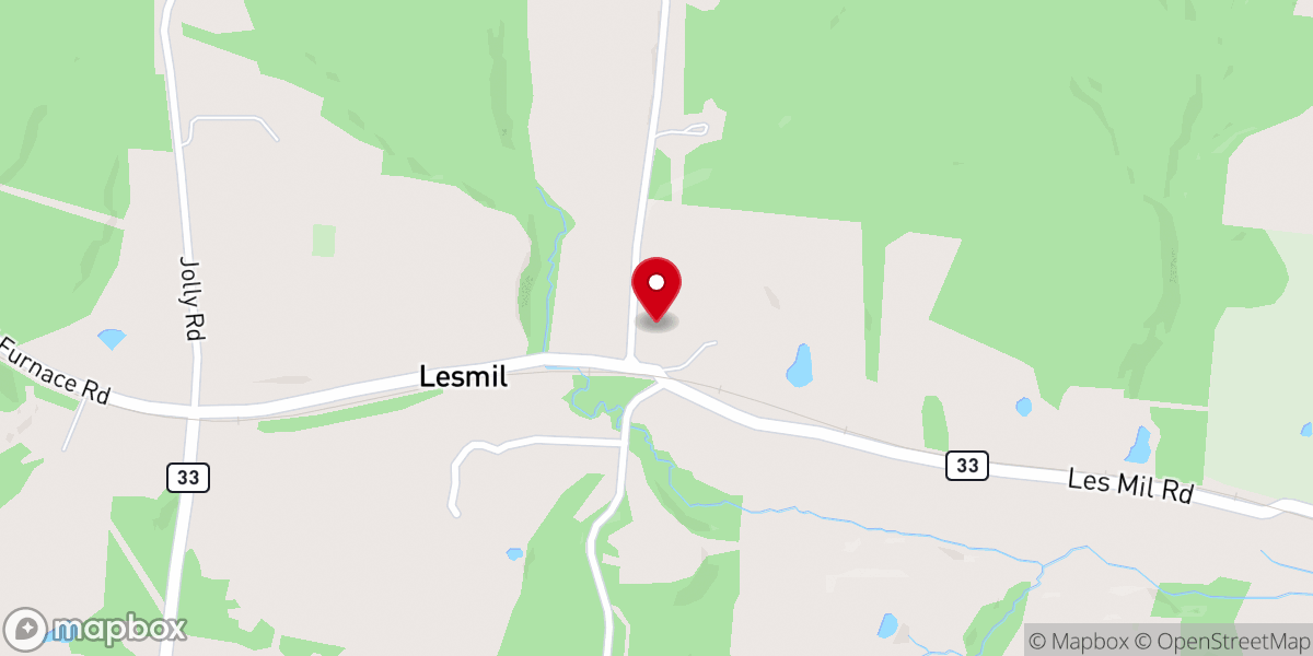 Map showing location of Still Waters Mennonite Church of Jackson