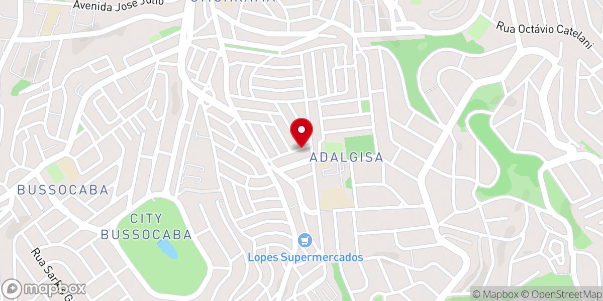 Map showing location of Igreja Evangélica Jardim D'abril