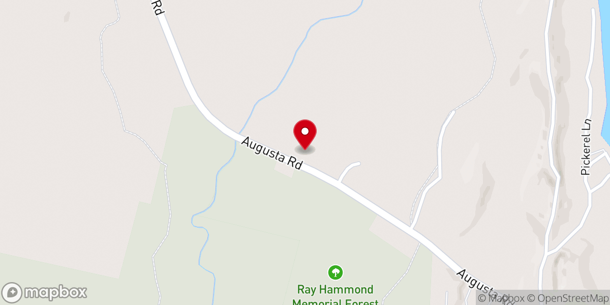 Map showing location of Lakes Christian Fellowship