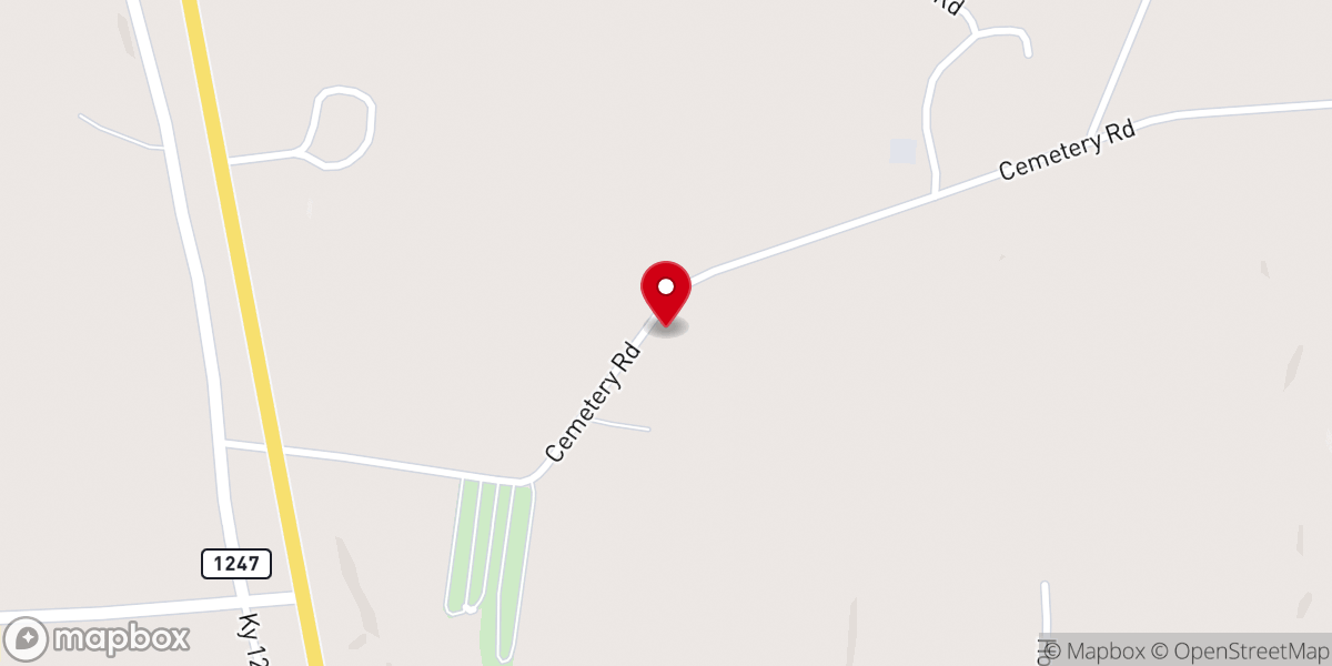 Map showing location of Miracle Temple Church