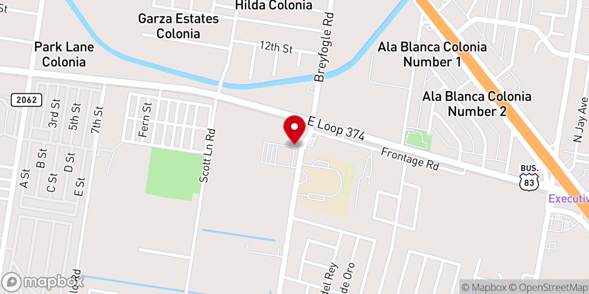 Map showing location of Restoration Church