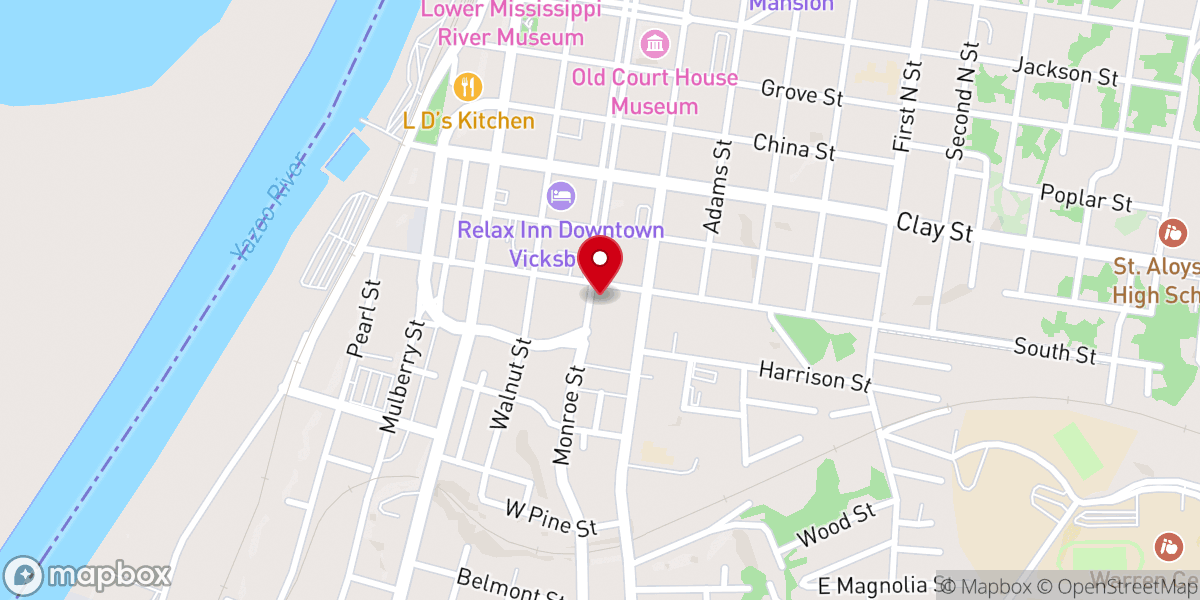 Map showing location of Holy Hill Church