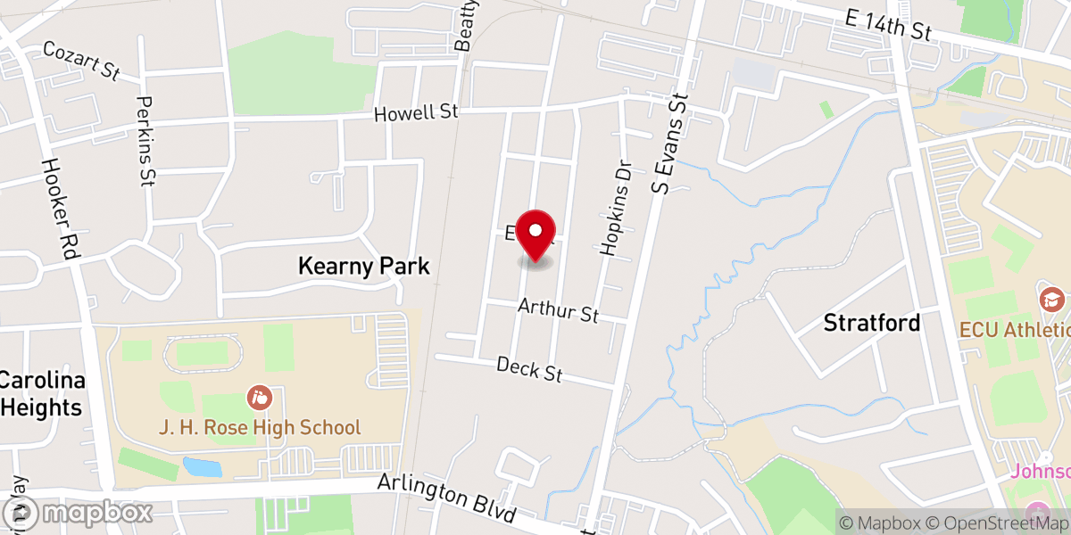 Map showing location of Holy Mission United Holy Church