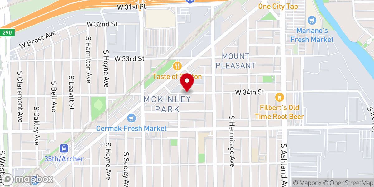 Map showing location of Seventh-day Adventist South Spanish Church