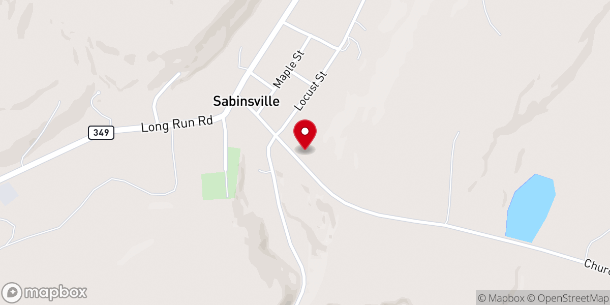 Map showing location of L Dawgs Custom Design