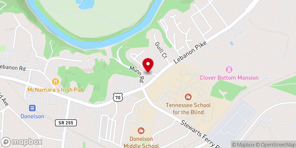 Map showing location of Victory Fellowship/Armada Int'l