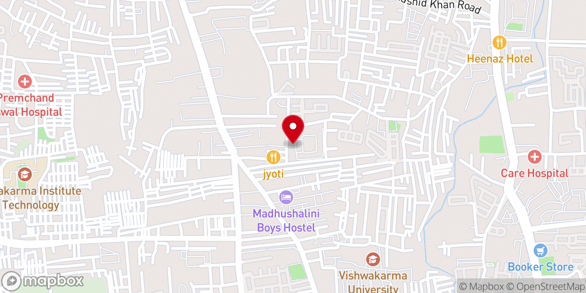 Map showing location of POONA PENTECOSTAL MISSION CHRUCH