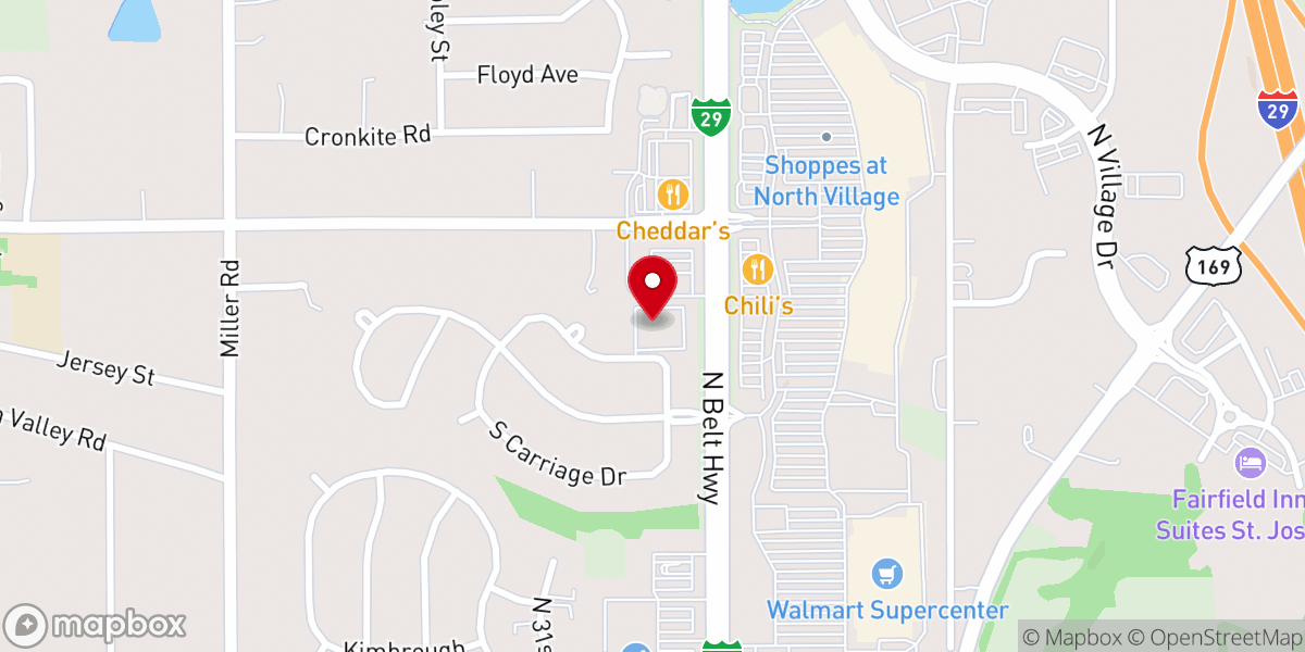 Map showing location of The Church of Jesus Christ of Latter-day Saints