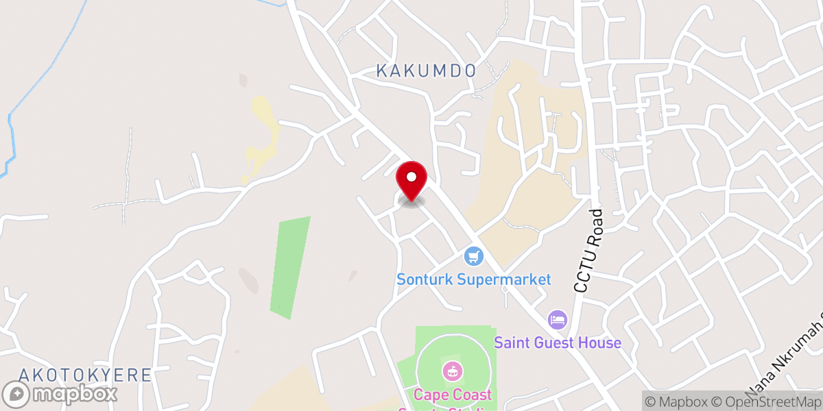 Map showing location of EXALTED TEMPLE of ICGC