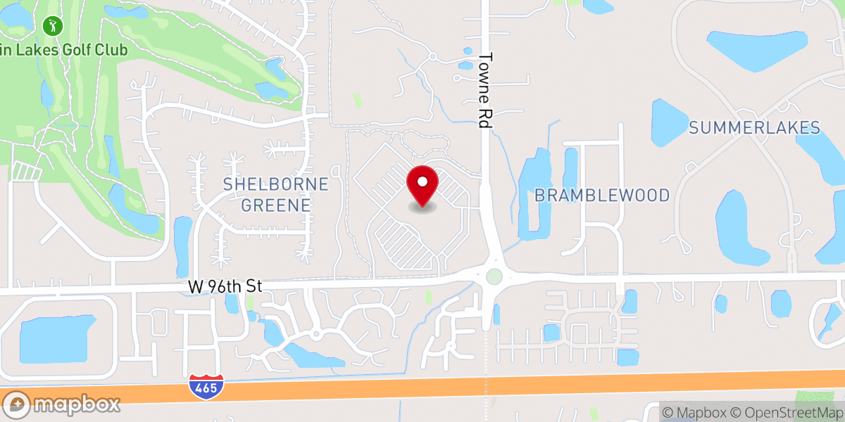 Map showing location of College Park Church