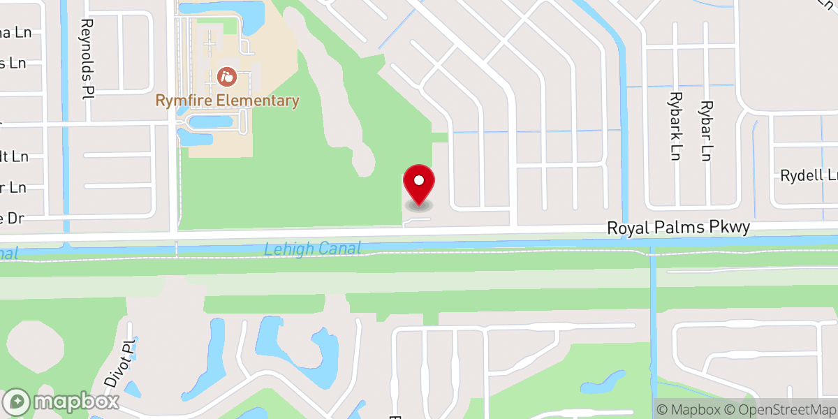 Map showing location of Grace Presbyterian Church PCA