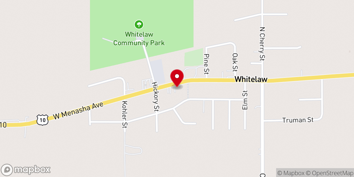 Map showing location of WHITELAW VILLAGE HALL