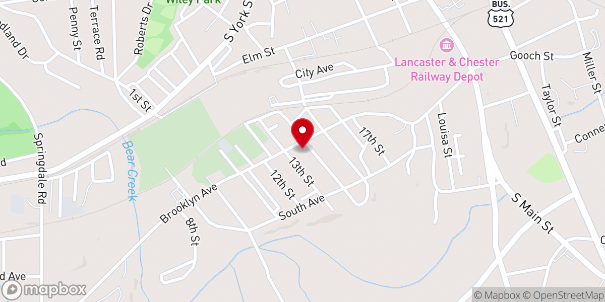 Map showing location of Resurrection of Life Ministry