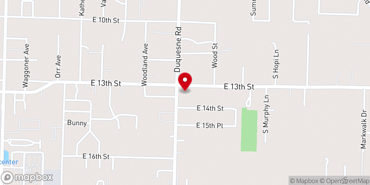 Map showing location of Celebration Church