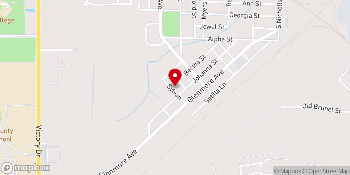 Map showing location of True Foundation Church of God