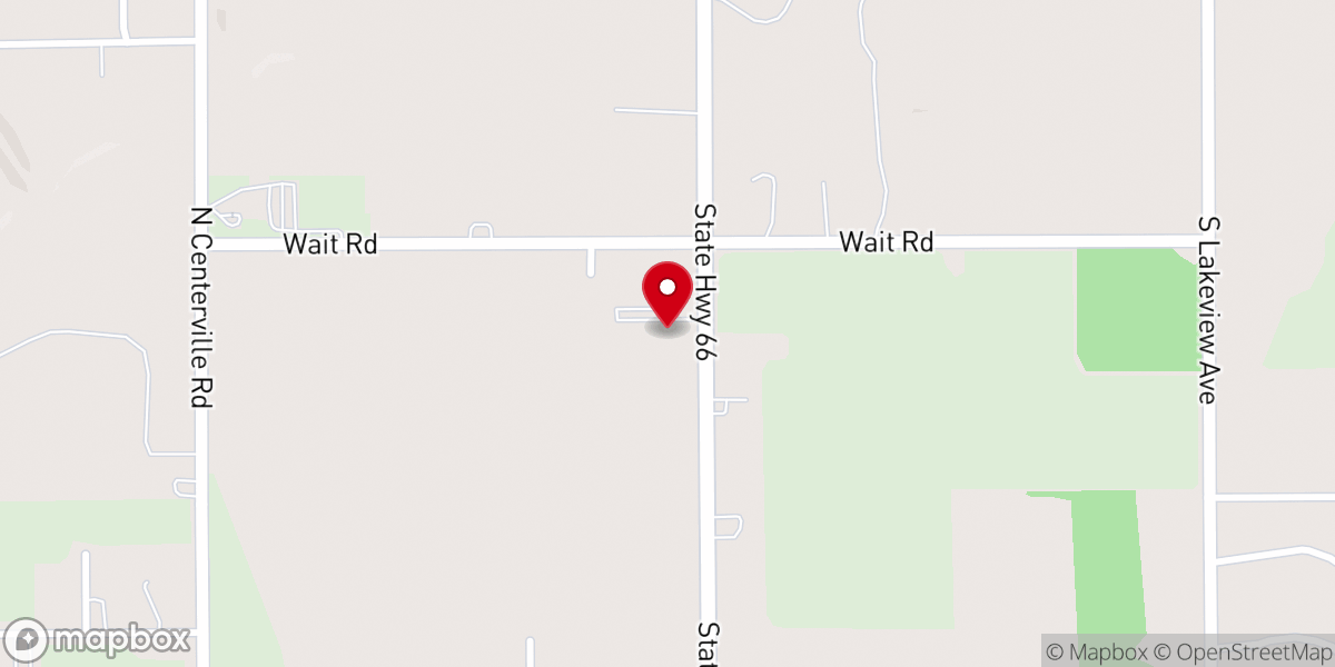Map showing location of Iglesia Misionera en Sturgis